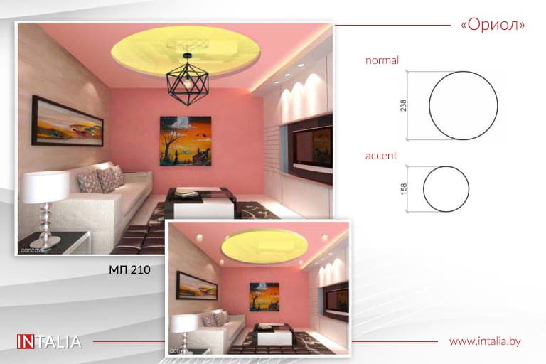 натяжные потолки фото